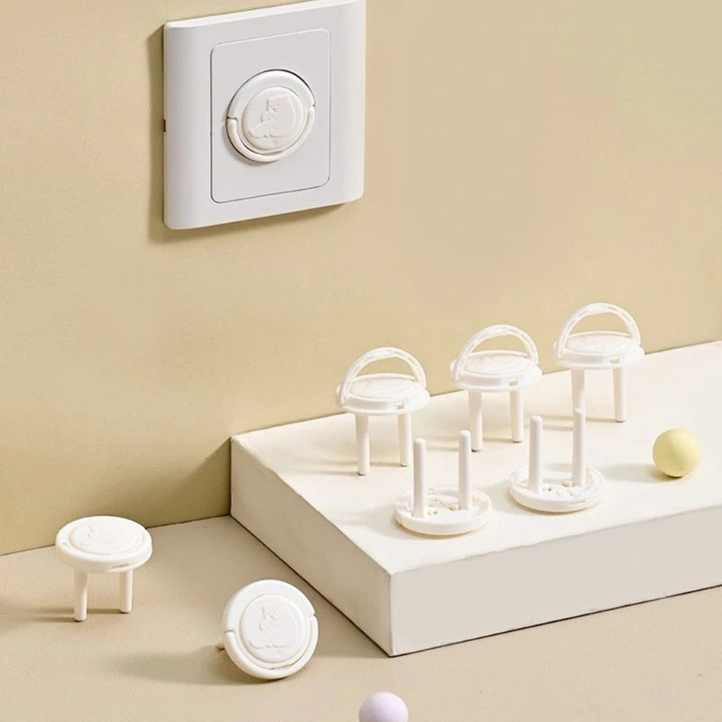 Baby Proofing Plug Covers – 10-Pack Invisible Outlet Protectors for Kids