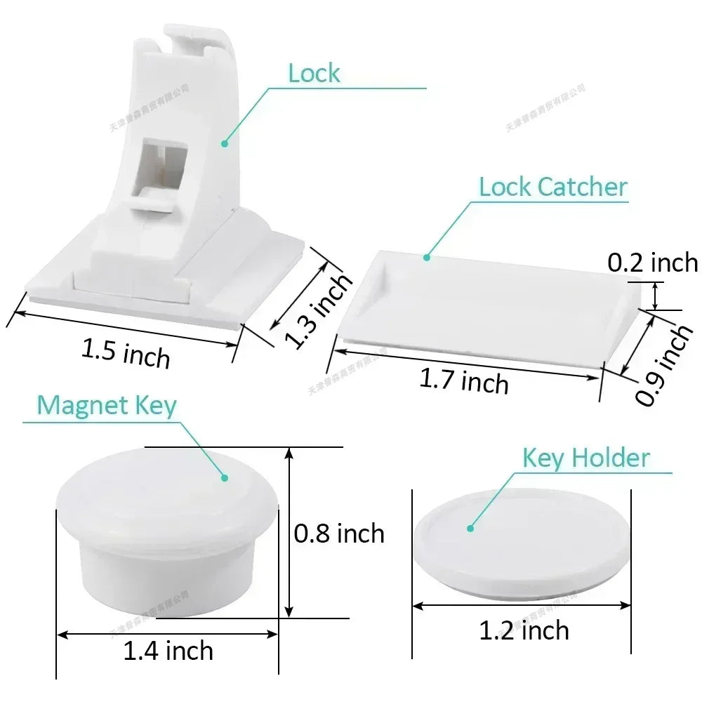 Baby Proof Magnetic Locks – Ultimate Child Protection for Drawers, Cabinets & More