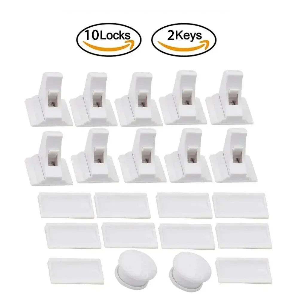 Childproof Magnetic Drawer Locks – Essential Baby Protection for Your Home