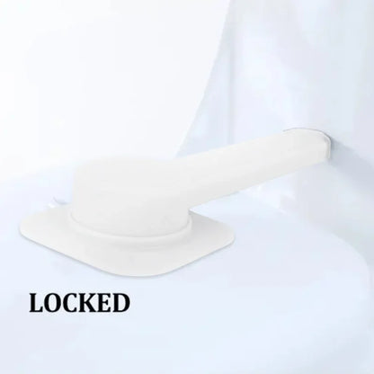 Childproof Toilet Lock with Arm – Quick Stick-On Installation, Maximum Safety