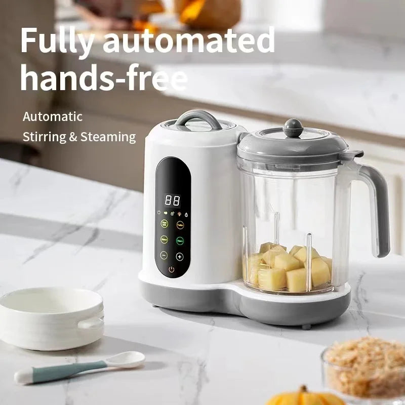 Baby Food Processor & Cooking Machine – Steam, Stir, Warm, and Blend in One