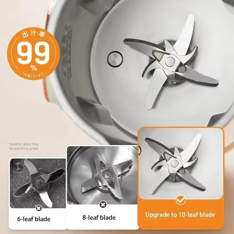Multifunctional Soy Milk & Nut Milk Machine – High-Speed Electric Juicer & Mixer