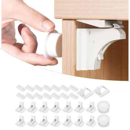 Childproof Magnetic Drawer Locks – Essential Baby Protection for Your Home