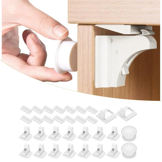 Childproof Magnetic Drawer Locks – Essential Baby Protection for Your Home